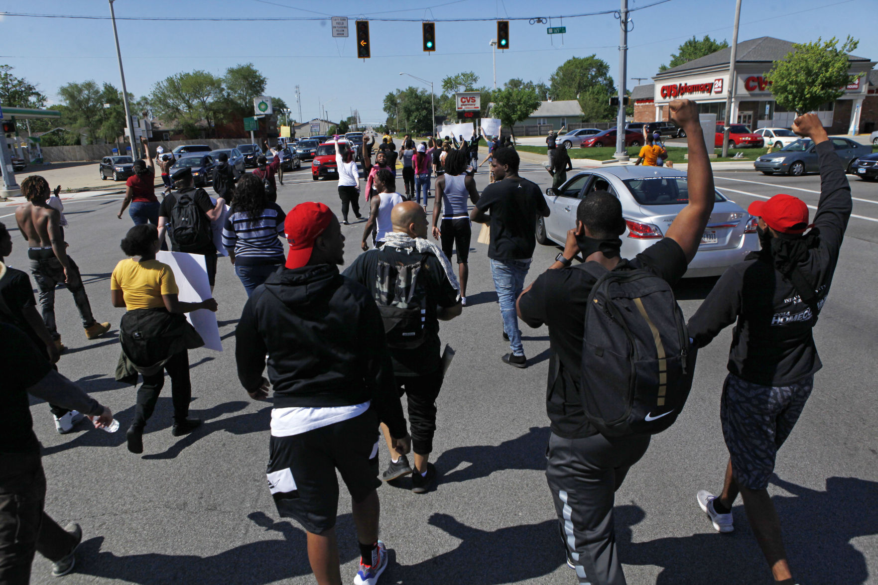 Gallery: Hammond protests in solidarity with Minneapolis